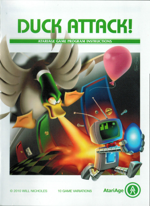 Duck Attack (Homebrew) — Box back